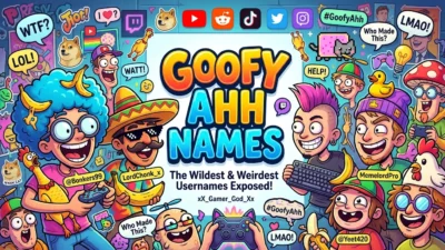 Goofy Ahh Names