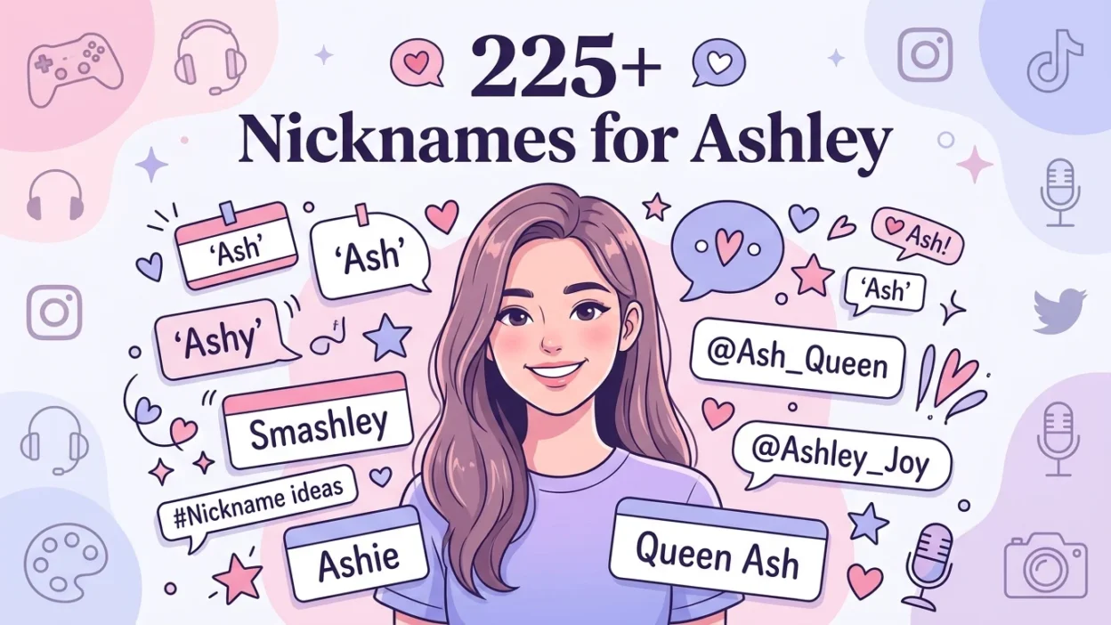 Nicknames for Ashley