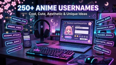 Anime Usernames