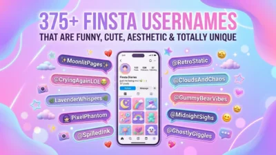Finsta Usernames