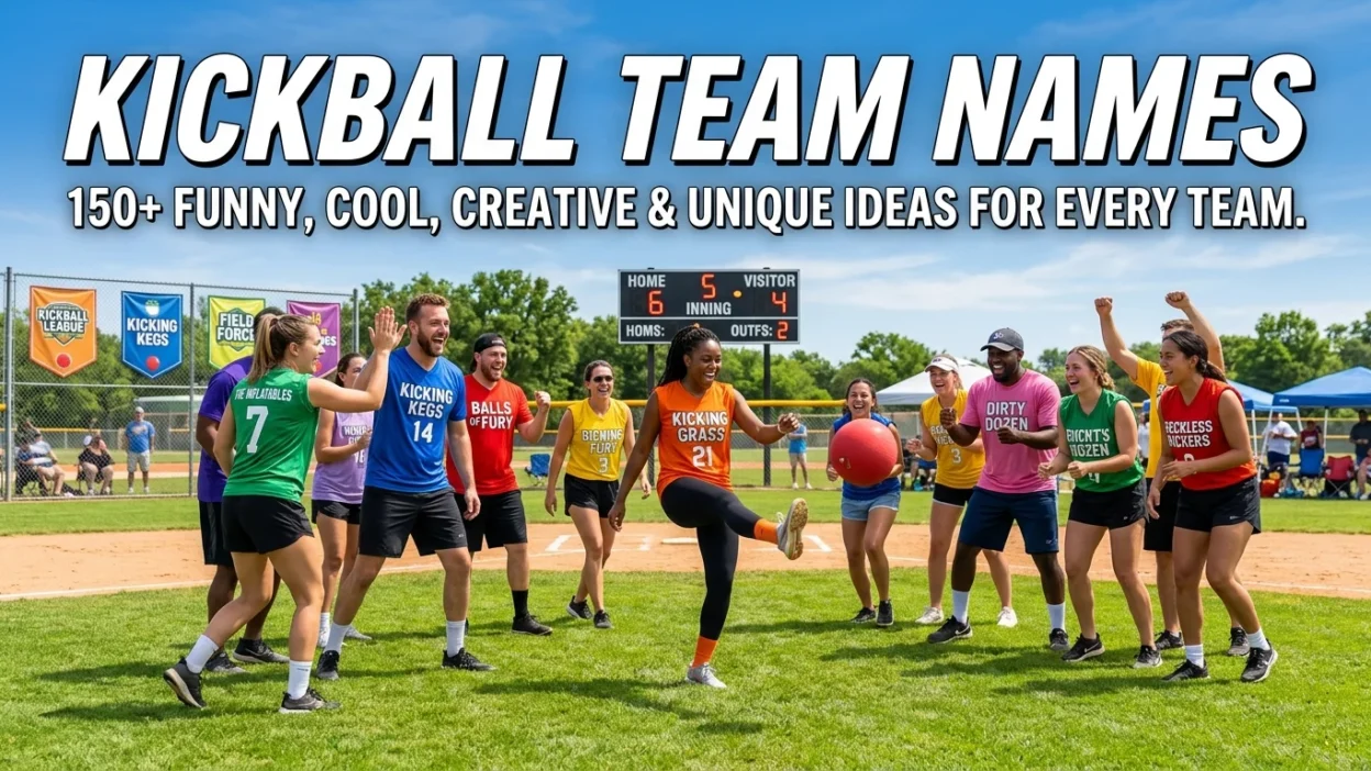 Kickball Team Names