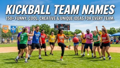 Kickball Team Names
