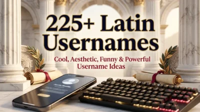 Latin Usernames