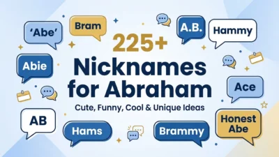 Nicknames for Abraham
