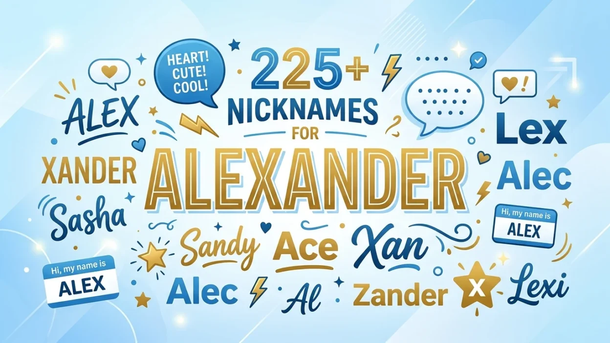 Nicknames for Alexander