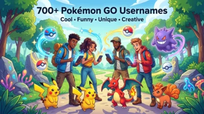 Pokémon GO Usernames