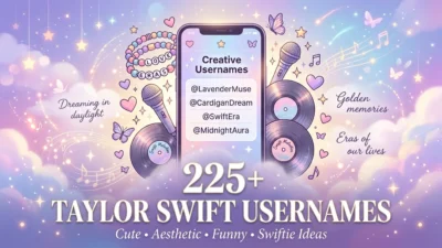 Taylor Swift Usernames